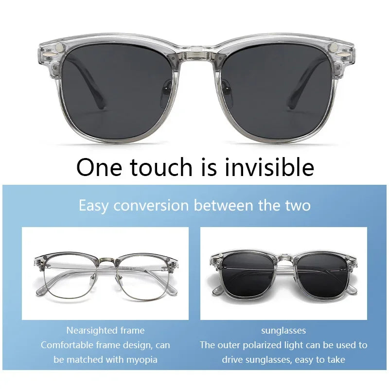 2218A Minding Transparent Grey White Frame 6 in 1