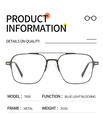 Metal 3 In 1 New Style Magnet Clip On Glasses Frame