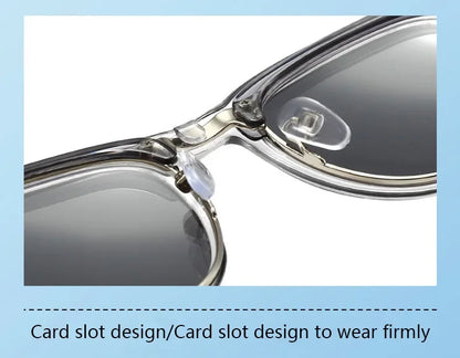 2218A Minding Transparent Grey White Frame 6 in 1