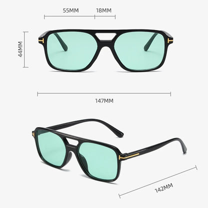 Vintage Square Sunglasses