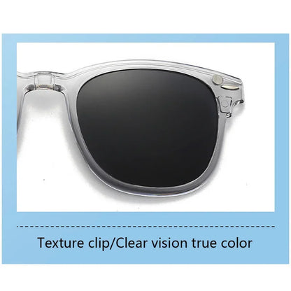 2218A Minding Transparent Grey White Frame 6 in 1